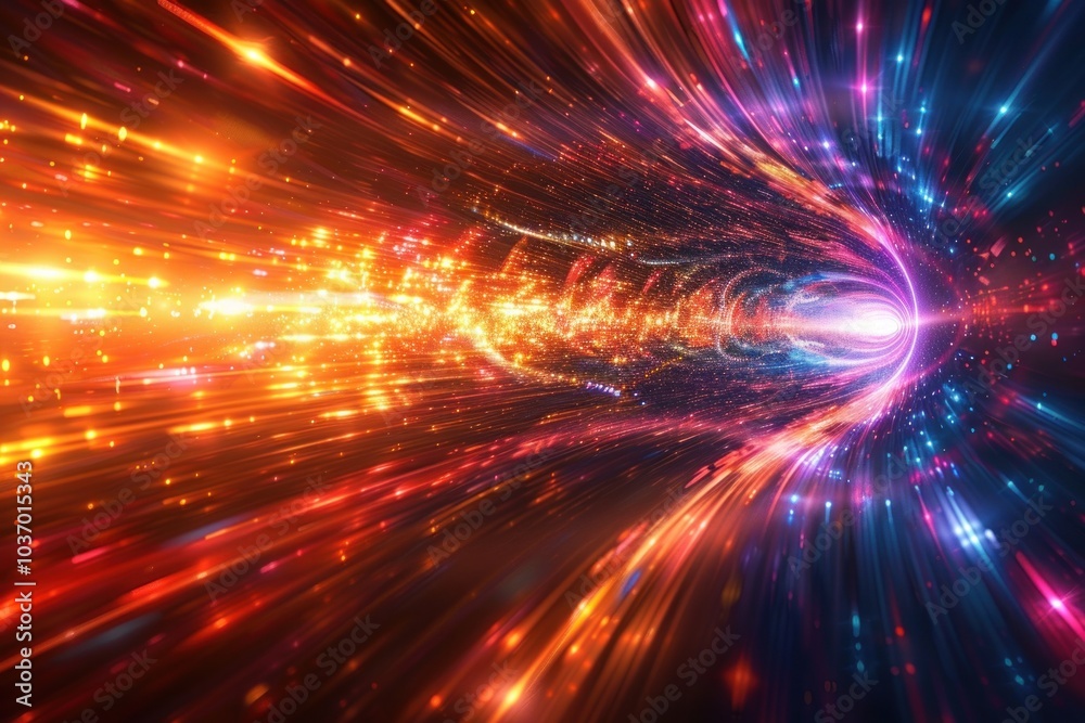 Abstract background, light speed effect, swirling light streaks radiating vortex, digital wallpapers Abstract background, light speed effect, swirling light streaks radiating vortex, digital wallpapers