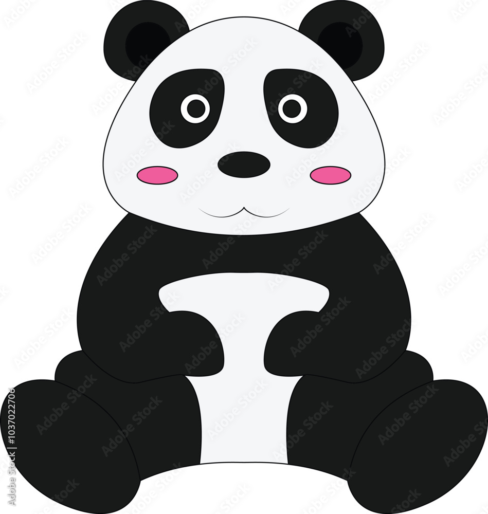 Panda Animal Cute Illustration Panda Animal Cute Illustration