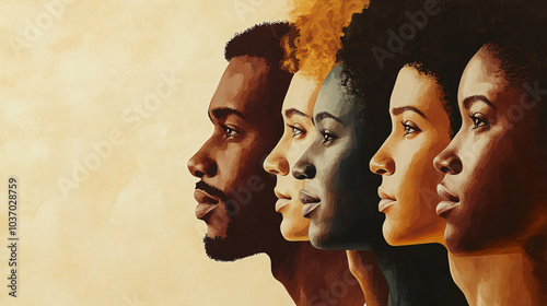 A thought-provoking image highlighting the impact of systemic racism on economic opportunities for people of color.