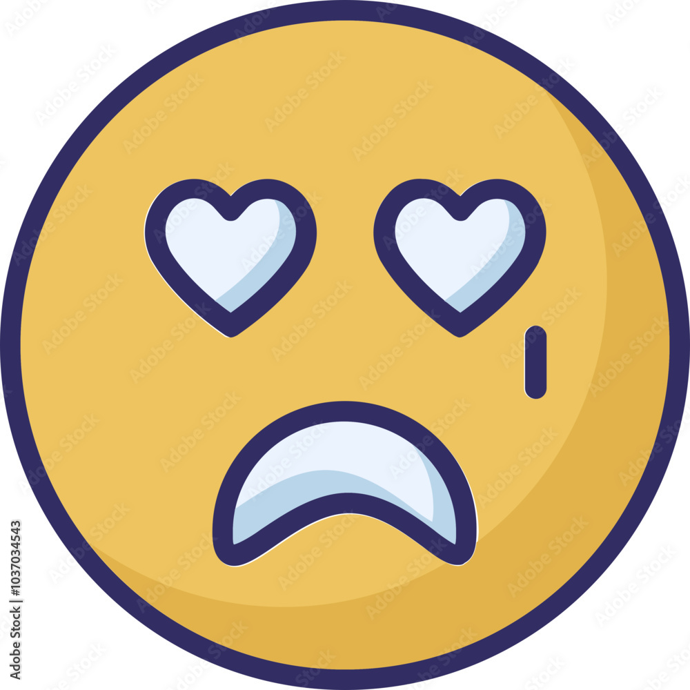 Emoticon Emoji vector Icon with isolated background Emoticon Emoji vector Icon with isolated background