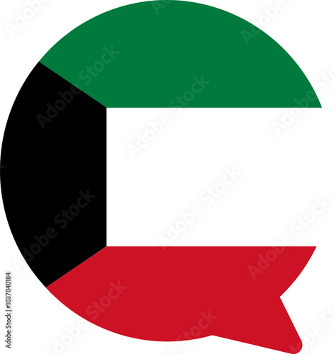 Kuwait Falg on Chat Icon Free Download Kuwait Falg on Chat Icon - GFXLoad