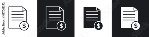 File invoice icon