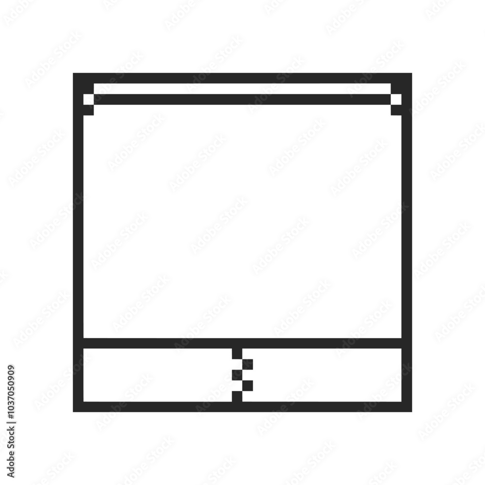 border frame rectangle pixel art border frame rectangle pixel art