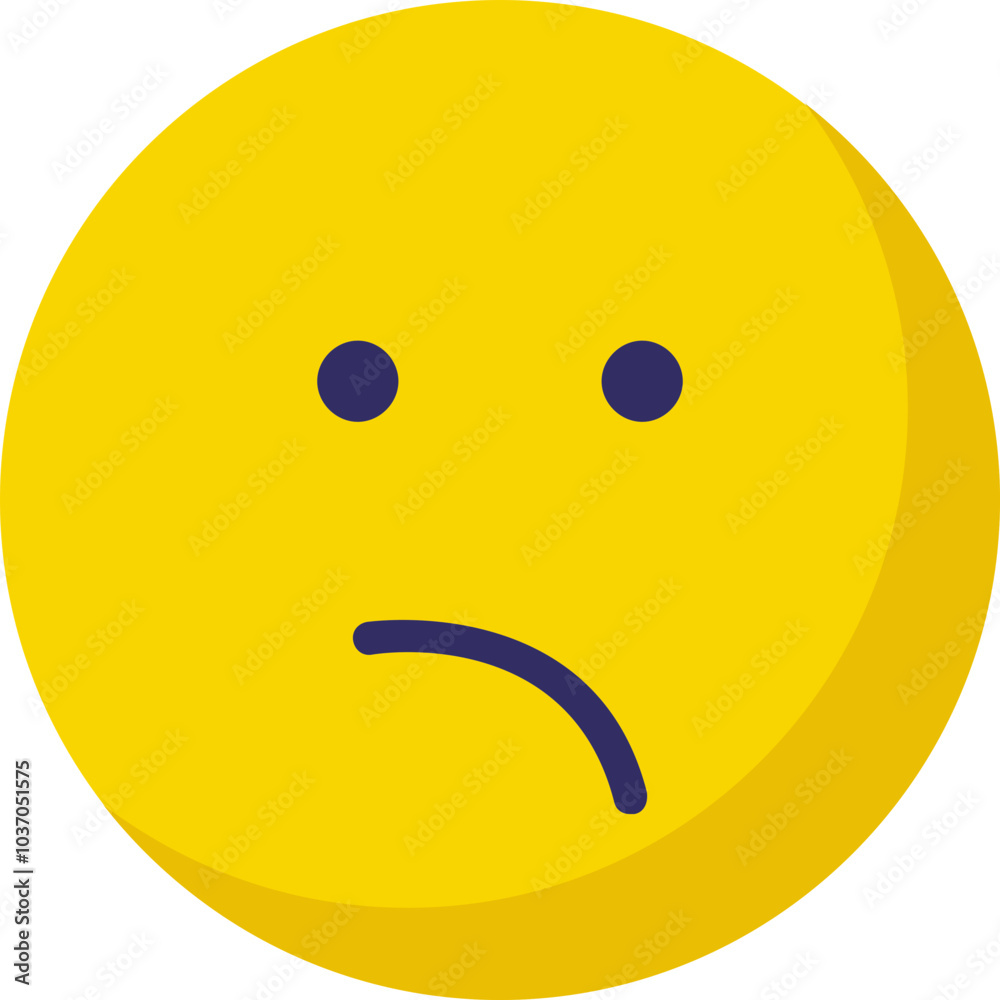 Fototapeta premium Emoticon Emoji vector Icon with isolated background 