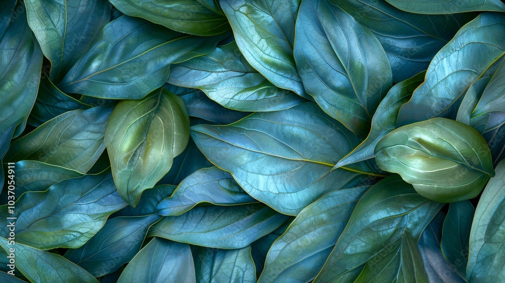 custom made wallpaper toronto digitalAbstract leaves create a unique wallpaper, a design that mimics natural patterns. Green artwork, a depiction of leaf textures.