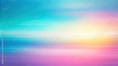 abstract blur background in pastel colors with forced perspective effect