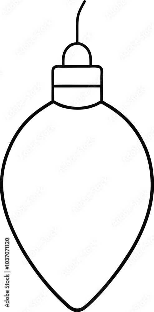 Fototapeta premium Christmas Decoration full VECTOR Elements EPS