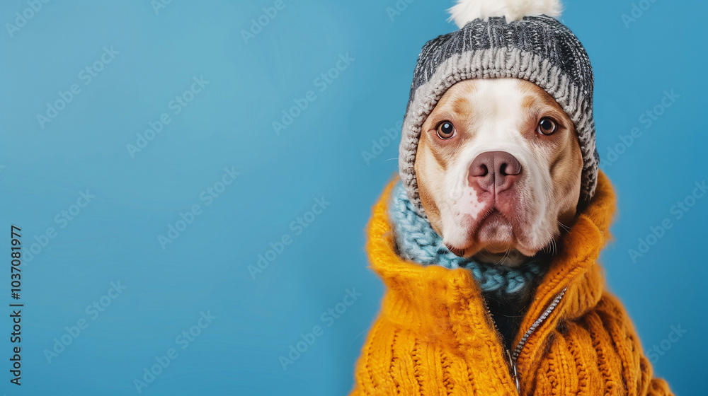 Obraz premium American Pit Bull Terrier