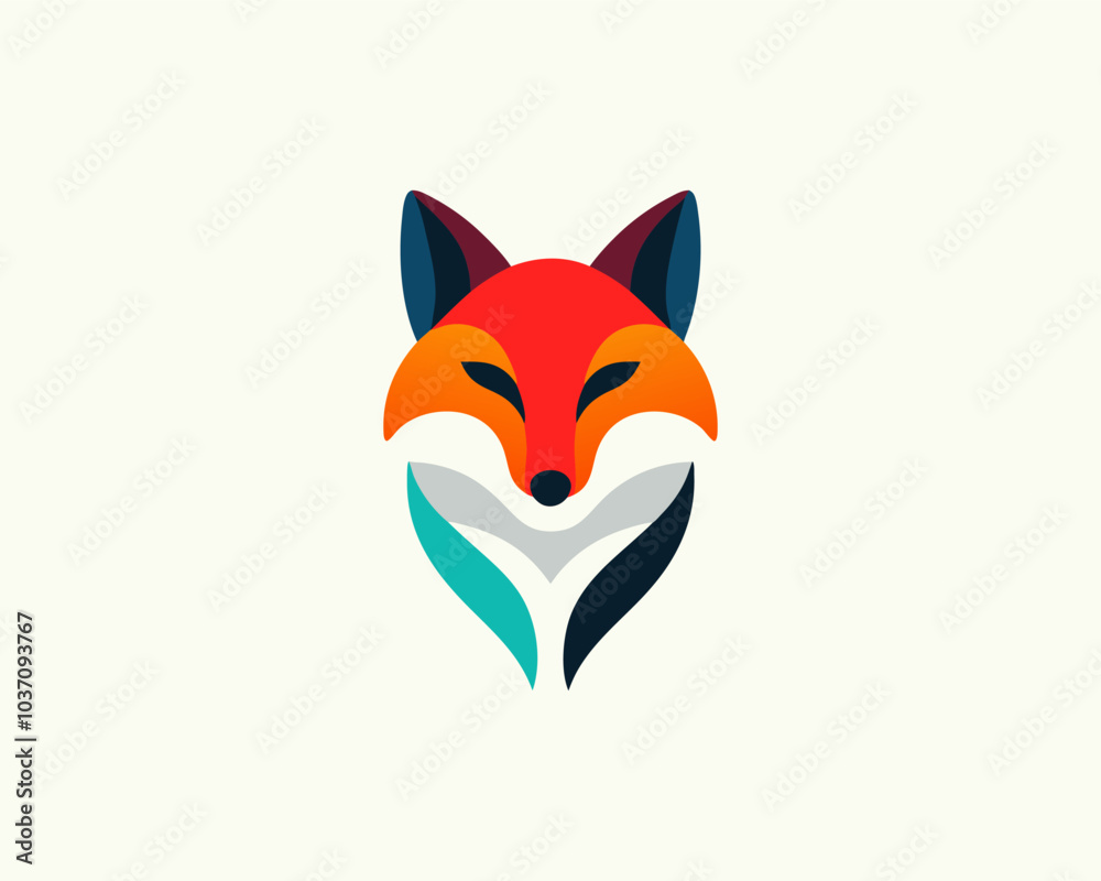 red fox face