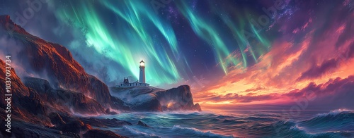 The naturallay beautieful northern Lights photo