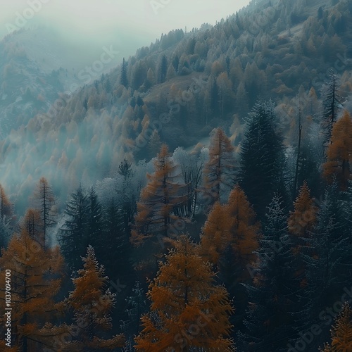 Misty Mountain Forest photo