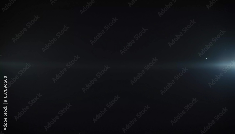 Smooth black backdrop accentuated by soft blue anamorphic bokeh effects. Gentle light waves flow across the surface, creating an ethereal atmosphere. Generative AI Smooth black backdrop accentuated by soft blue anamorphic bokeh effects. Gentle light waves flow across the surface, creating an ethereal atmosphere. Generative AI