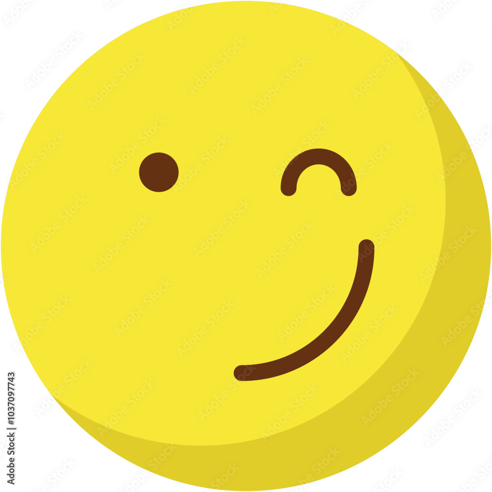 Emoticon Emoji vector icon with isolated background Emoticon Emoji vector icon with isolated background