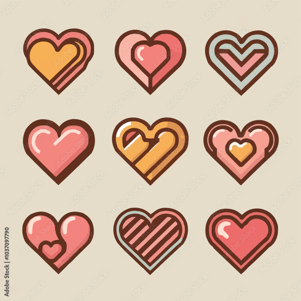 heart love heart love