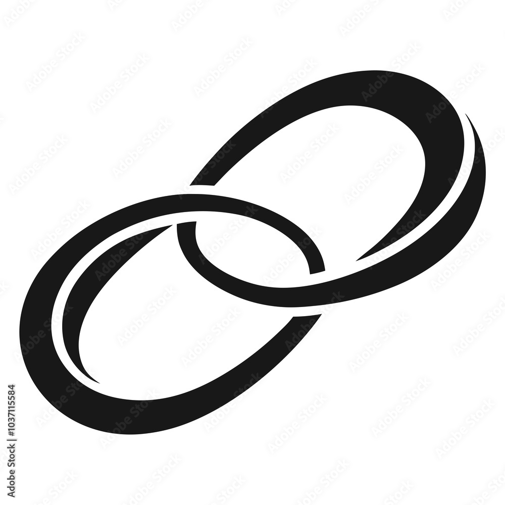 rings isolated on white rings isolated on white