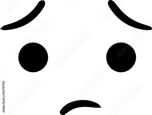 vector illustration of a smile face