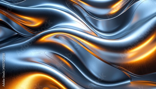 abstract background with waves