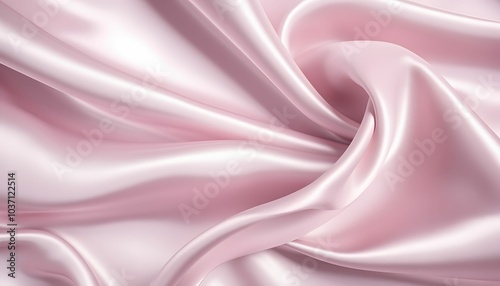 Pink Satin Fabric Texture