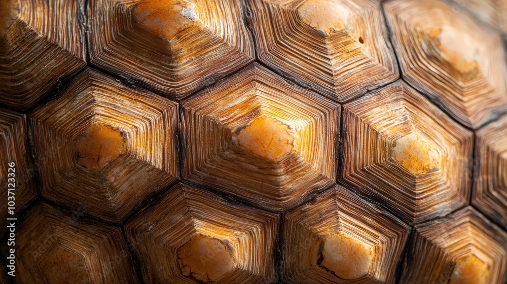 Fototapeta premium Close-up of a turtle shell