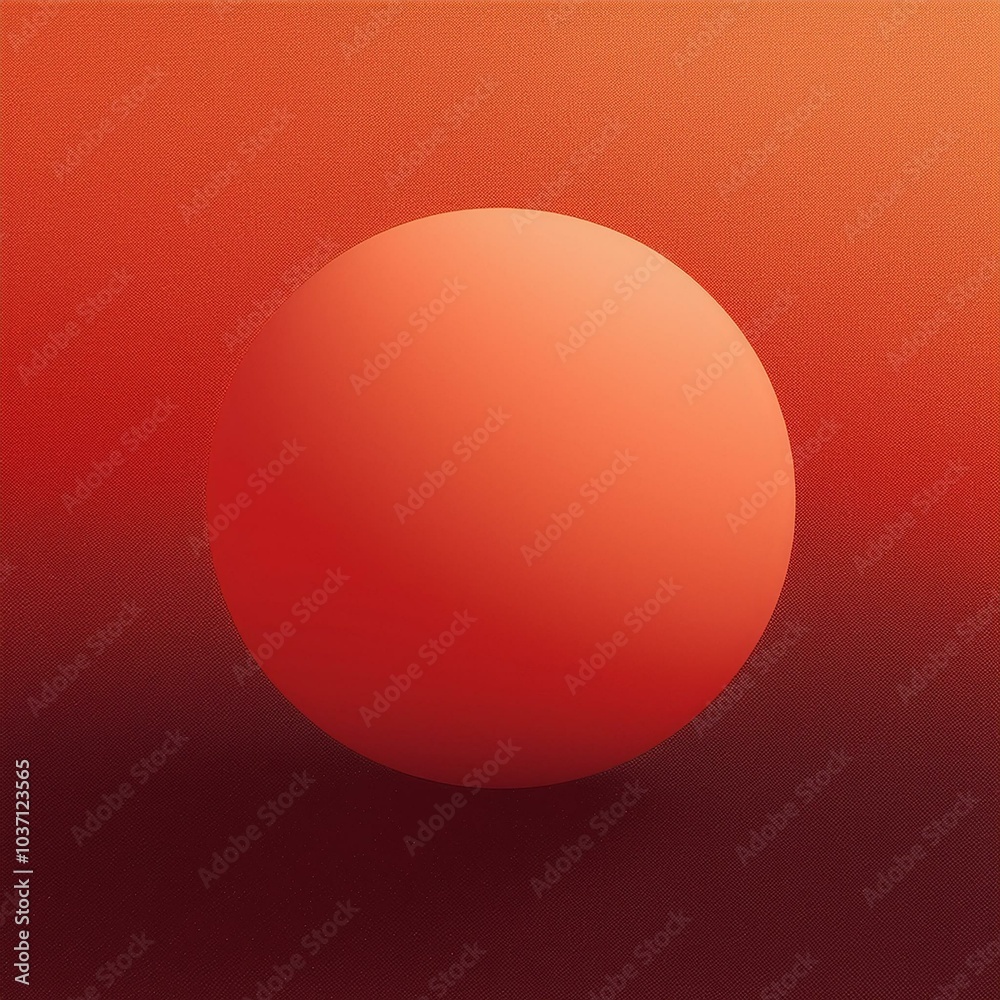 red-orange gradient sphere rests on a grainy background, creating an abstract geometric shape with noise texture, ideal for banner design. red-orange gradient sphere rests on a grainy background, creating an abstract geometric shape with noise texture, ideal for banner design.