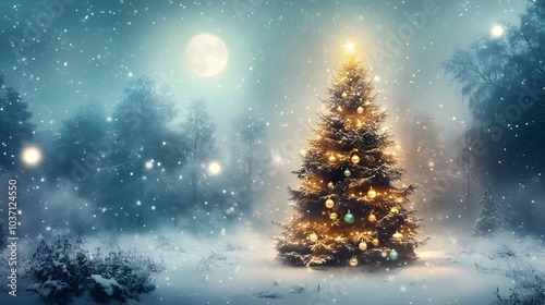 Enchanting Snowy Christmas ...