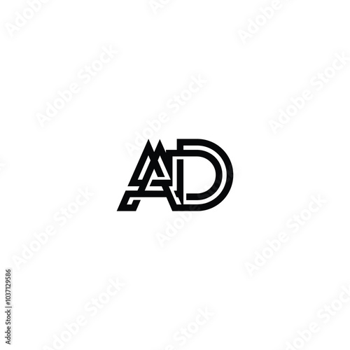 AD monogram logo design letter text name symbol monochrome logotype alphabet character simple logo Free Download AD monogram logo design letter text name symbol monochrome logotype alphabet character simple logo - GFXLoad