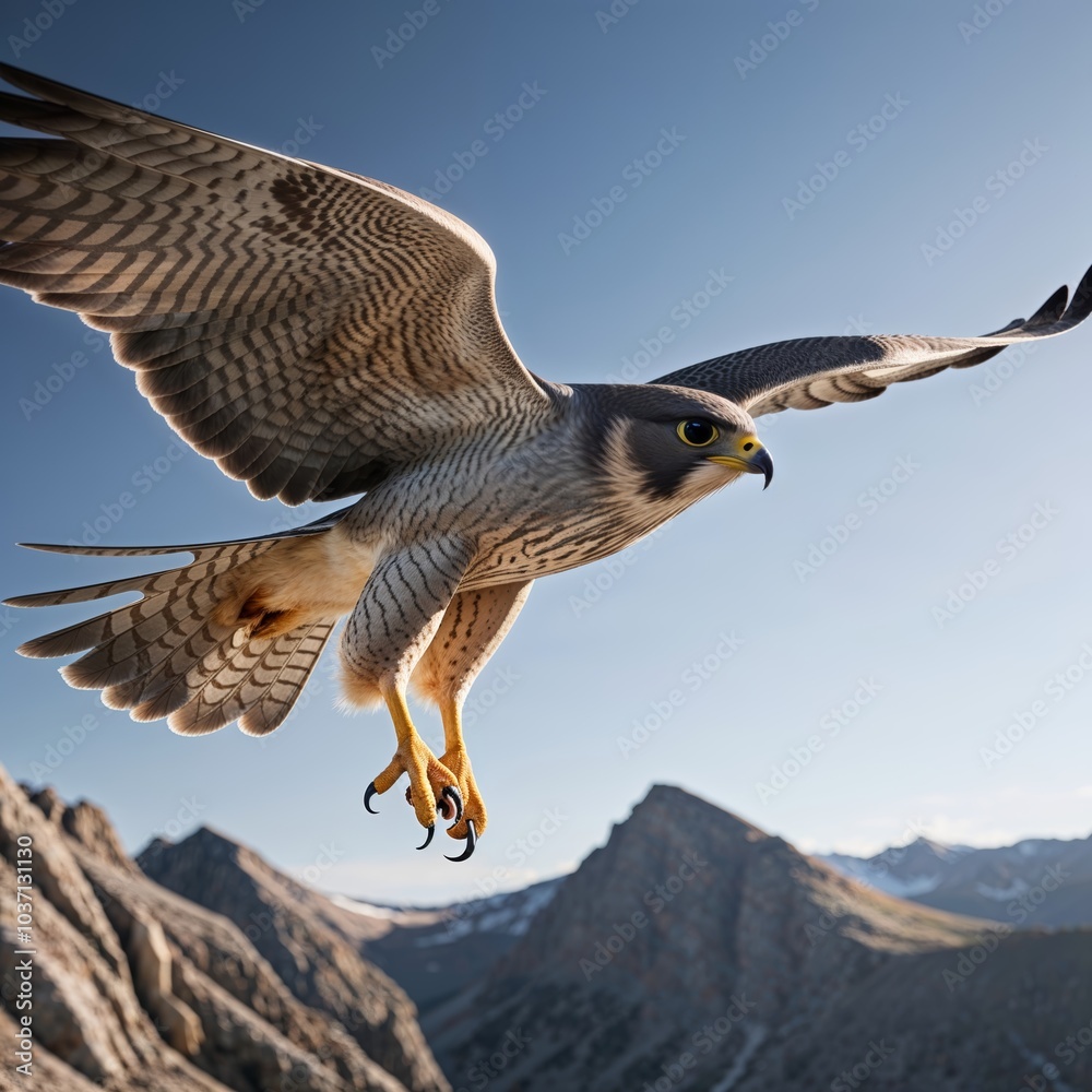 Fototapeta premium eagle in flight