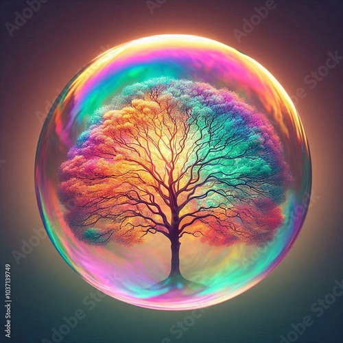 Tree of Life in a Crystal Sphere