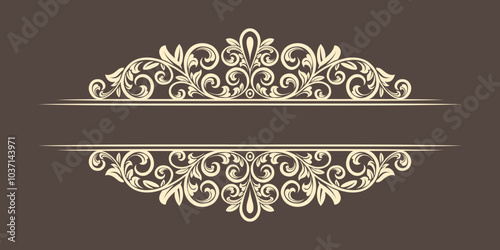 vintage border elements
