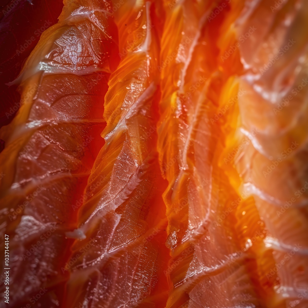 Close up of salmon Close up of salmon
