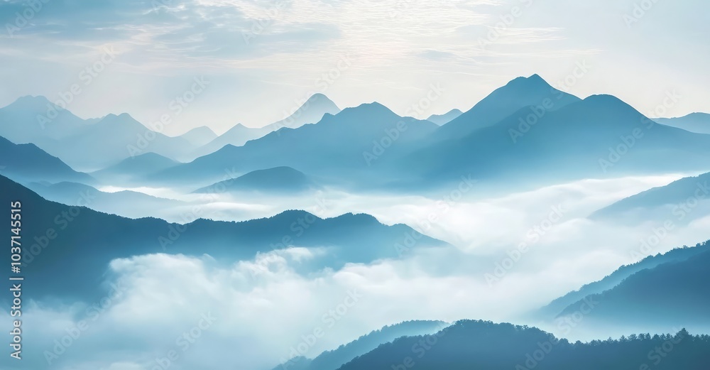 Breathtaking Mountain Landscape. AI generated illustration. Breathtaking Mountain Landscape. AI generated illustration.