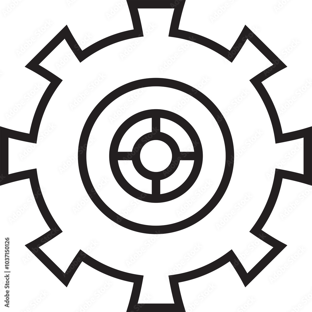 gear icon illustration gear icon illustration