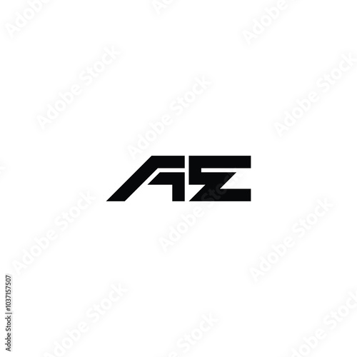 AE monogram logo design letter text name symbol monochrome logotype alphabet character simple logo