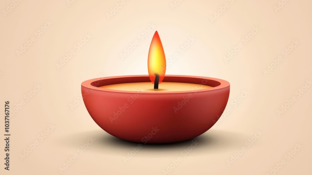 A traditional oil lamp with a flickering flame, set against a soft background, symbolizing light and celebration. A traditional oil lamp with a flickering flame, set against a soft background, symbolizing light and celebration.