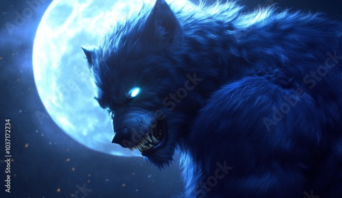 Werewolf Under Full Moon.