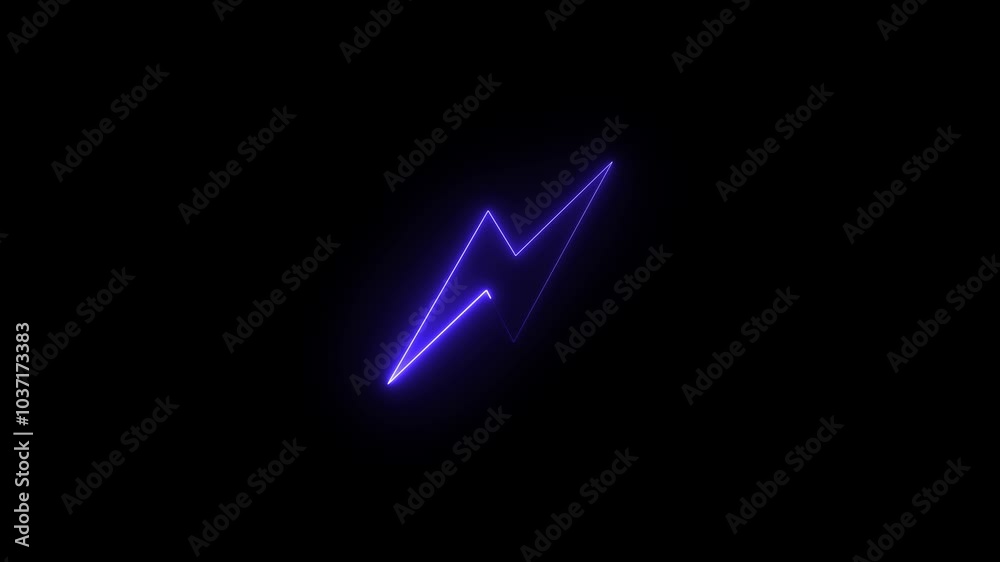 Charging icon, power icon and battery charging electronic technology icon neon line concept Flash neon power charging icon eon lightning bolt, glowing sign. Charging icon, power icon and battery charging electronic technology icon neon line concept Flash neon power charging icon eon lightning bolt, glowing sign.