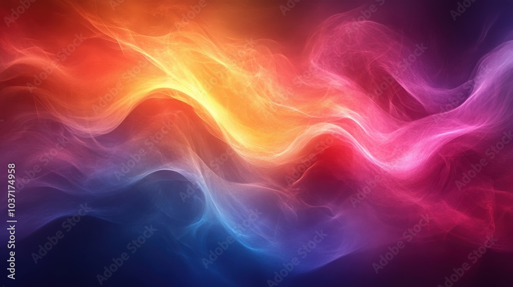 Vibrant gradient stripes creating a dynamic abstract background, rich colors blend seamlessly for an energetic visual experience Vibrant gradient stripes creating a dynamic abstract background, rich colors blend seamlessly for an energetic visual experience