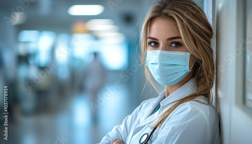 female doctor in hospital