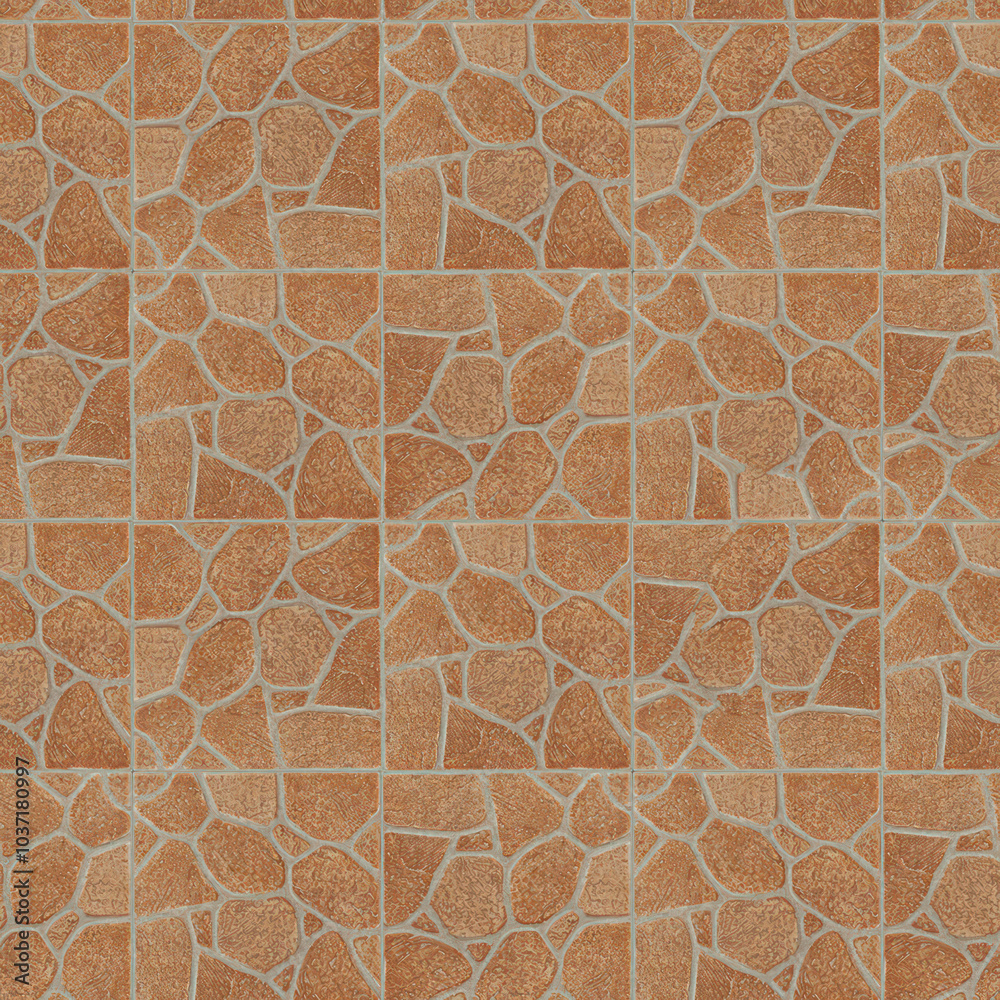 Paving cotto mixed size seamless texture Paving cotto mixed size seamless texture