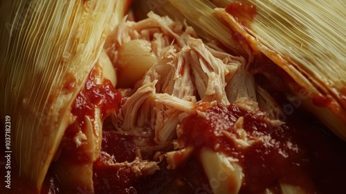 Chicken Tamales. photo