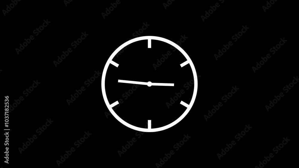 Digital neon clock with glowing neon green and blue collars digital and analog clock looped . Dark background. Digital neon clock with glowing neon green and blue collars digital and analog clock looped . Dark background.
