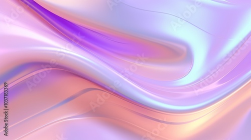 Wallpaper Mural Multicolored , abstract background as shiny glossy shimmering liquid, silk, textile blue and pink, 3d. Background, wallpaper. Torontodigital.ca