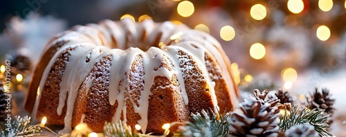 Festive Spiced Bundt Cake w...
