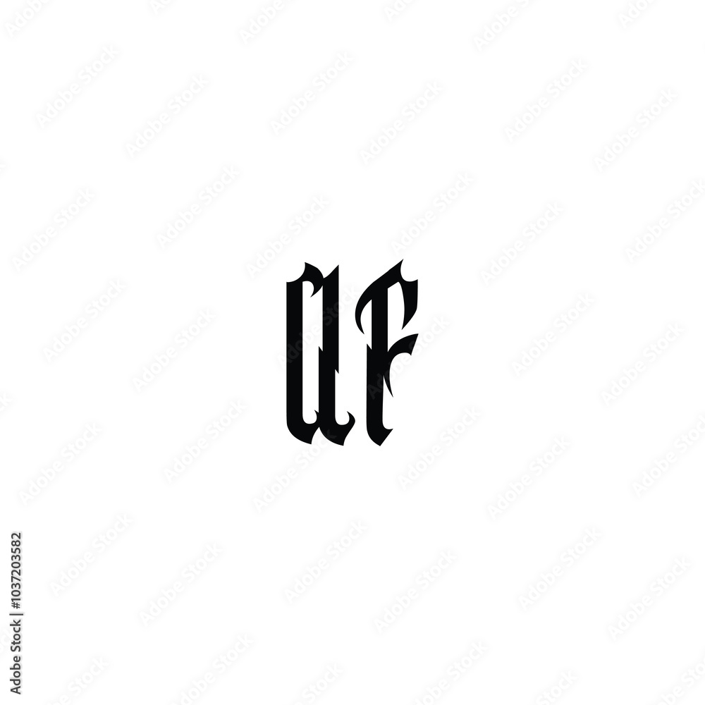 AF monogram logo design letter text name symbol monochrome logotype alphabet character simple logo AF monogram logo design letter text name symbol monochrome logotype alphabet character simple logo