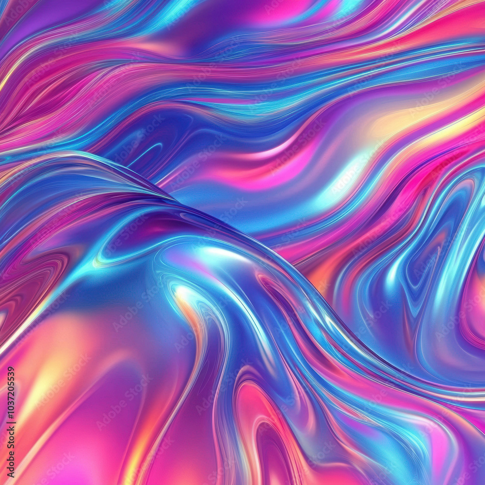 Abstract Liquid Swirls: A mesmerizing abstract art image showcasing vibrant, iridescent, and fluid swirls of pink, blue, and purple. The dynamic composition creates a sense of movement and energy. Abstract Liquid Swirls: A mesmerizing abstract art image showcasing vibrant, iridescent, and fluid swirls of pink, blue, and purple. The dynamic composition creates a sense of movement and energy.