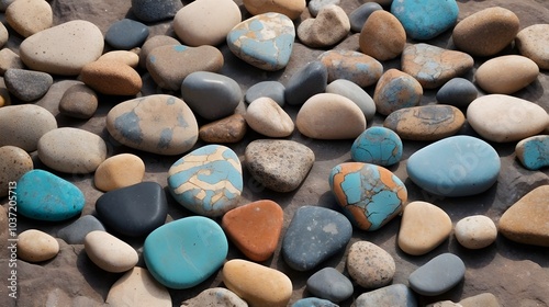 pebbles on the beach