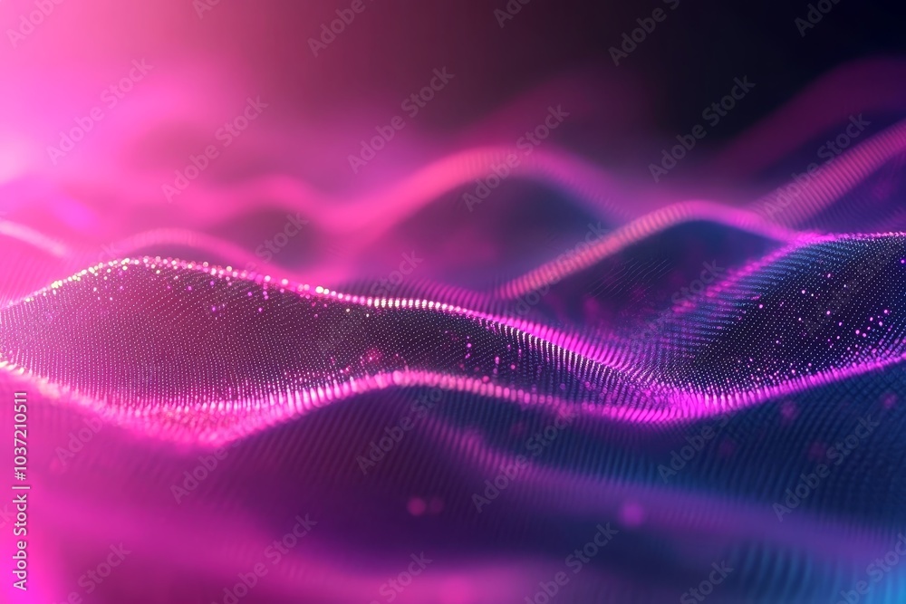 Spectacular futuristic particle background in 3D. Spectacular futuristic particle background in 3D.