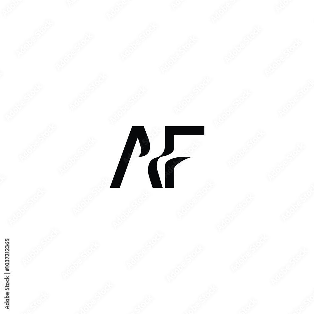 AF monogram logo design letter text name symbol monochrome logotype alphabet character simple logo AF monogram logo design letter text name symbol monochrome logotype alphabet character simple logo