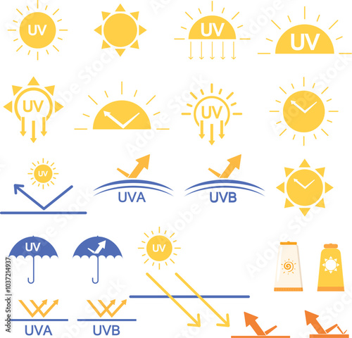 UV light damages the skin.
