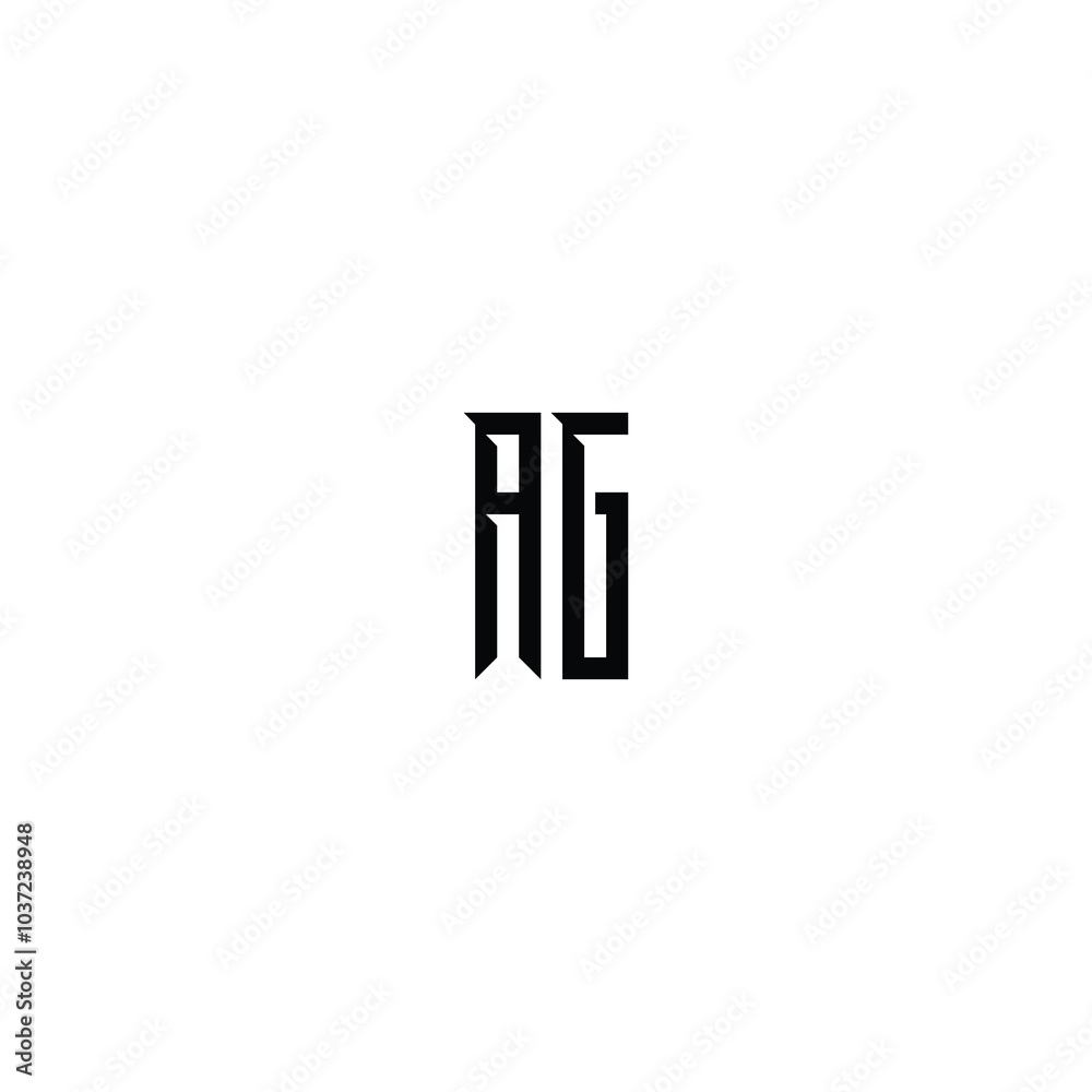 AG monogram logo design letter text name symbol monochrome logotype alphabet character simple logo AG monogram logo design letter text name symbol monochrome logotype alphabet character simple logo
